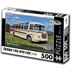 RETRO-AUTA Puzzle BUS č.12 Škoda 706 RTO LUX (1979) 500 dílků 135934