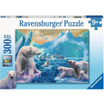 RAVENSBURGER Puzzle Polární medvědi XXL 300 dílků 138697