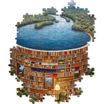 CLEMENTONI Puzzle Přehrada z knih 1000 dílků 140863
