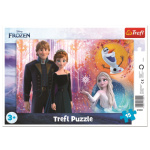 TREFL Puzzle Ledové království: Šťastné vzpomínky 15 dílků 142590