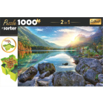 TREFL Puzzle s třídičem 2v1 Jezero Hintersee, Německo 1000 dílků 143544