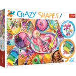 TREFL Crazy Shapes puzzle Sladké sny 600 dílků 143628