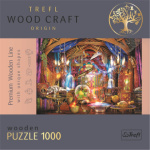 TREFL Wood Craft Origin puzzle Kouzelná komnata 1000 dílků 145109