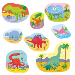 GIBSONS Dětské puzzle Dinosauři 8v1 145499 , 8 dílků