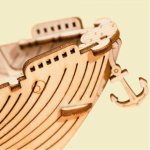ROBOTIME Rolife 3D dřevěné puzzle Rybářská loď 104 dílků 145764