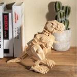 ROBOTIME Rokr 3D dřevěné puzzle Chodící T-Rex 85 dílků 145786