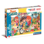 CLEMENTONI Puzzle Myšák Gigio se baví s kamarády MAXI 60 dílků 146648