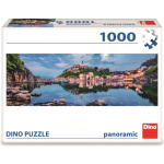 DINO Panoramatické puzzle Ostrov Krk 1000 dílků 147261