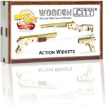 WOODEN CITY 3D puzzle mini sada Widgets: Akce 30 dílků 147747