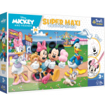 TREFL Oboustranné puzzle Mickey Mouse: Na pouti SUPER MAXI 24 dílků 147863