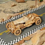 ROBOTIME Rokr 3D dřevěné puzzle Vůz Grand Prix 220 dílků 147976