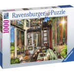 RAVENSBURGER Puzzle Chata v lese 1000 dílků 151662