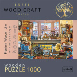TREFL Wood Craft Origin puzzle Starožitnictví 1000 dílků 152068