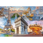 TREFL Puzzle Víkend v Paříži 2000 dílků 152090