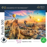TREFL Puzzle UFT Romantic Sunset: Kappadokie, Turecko 500 dílků 152110