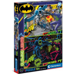 CLEMENTONI Svítící puzzle Batman 104 dílků 152749