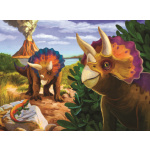 TREFL Puzzle Svět dinosaurů: Triceratops 20 dílků 152891