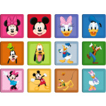 TREFL Sada 3v1 Mickey a přátelé (2x puzzle + pexeso) 152906
