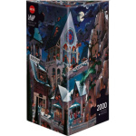 HEYE Puzzle Strašidelný hrad 2000 dílků 1536