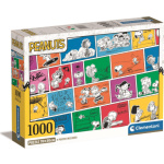 CLEMENTONI Puzzle Peanuts 1000 dílků 155585