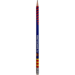 ASTRA Trojhranná tužka HB s gumou FC Barcelona 1ks 155749