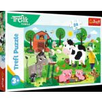 Puzzle Treflíci na farmě MAXI 24 dílků 156278