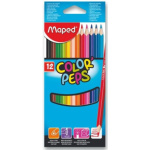 MAPED Pastelky trojboké Color'Peps 12ks 23804