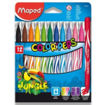 MAPED Fixy Color'Peps Jungle 12ks 24017