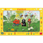 DINO Puzzle Krtek a jahody 15 dílků 4309