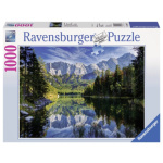 RAVENSBURGER Puzzle Jezero Eibsee, Zugspitze 1000 dílků 7552