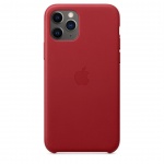 Apple iPhone 11 Pro Leather Case - (PRODUCT)RED, MWYF2ZM/A