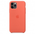 Apple iPhone 11 Pro Max Silicone Case - Clementine, MX022ZM/A