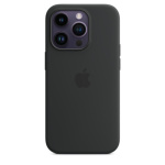 APPLE iPhone 14 Pro Max Silicone Case with MS - Midnight, MPTP3ZM/A