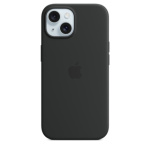 APPLE iPhone 15 Silicone Case with MS - Black, MT0J3ZM/A