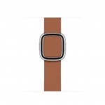 APPLE Watch Acc/40/Saddle Brown Modern Buckle - Large, MWRE2ZM/A
