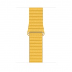 Apple Watch Acc/44/Meyer Lemon Leather Loop - Large, MXAE2ZM/A