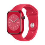 Apple Watch S8/45mm/PRODUCT RED/Sport Band/PRODUCT RED, MNP43CS/A