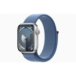 Apple Watch S9/41mm/Silver/Sport Band/Winter Blue, MR923QC/A