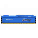 Kingston FURY Beast/DDR3/4GB/1600MHz/CL10/1x4GB/Blue, KF316C10B/4