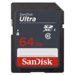 SanDisk Ultra/SDXC/64GB/100MBps/UHS-I U1 / Class 10, SDSDUNR-064G-GN3IN