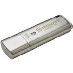 Kingston IronKey Locker+ 50/16GB/145MBps/USB 3.1/USB-A/Stříbrná, IKLP50/16GB