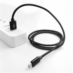 Crono kabel USB 2.0 - USB-C 1m, černý, premium, F85cBL