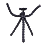 BRAUN PHOTOTECHNIK Doerr OCTOPUS Vlogging stativ  (29-28,5 cm, 414 g, max.2kg, kul.hlava, 5 flexi ramen, černý), 380191