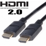 PremiumCord HDMI 2.0 High Speed+Ethernet, zlacené konk., 10m, kphdm2-10
