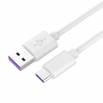 PremiumCord Kabel USB 3.1 C/M - USB 2.0 A/M, Super fast charging 5A, bílý, 1m, ku31cp1w