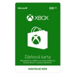 Microsoft ESD XBOX - Dárková karta Xbox 800 Kč, K6W-01253