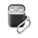 Kryt Cellularline Bounce AirPods 1 & 2, černý, BOUNCEAIRPODSK