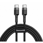 Baseus CATKLF-HG1 Cafule Kabel USB-C 60W 2m Gray/Black, 6953156285231