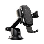 Baseus WXYL-A01 Gravity Car Mount with Wireless Charging Black, 6953156271791