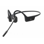 AfterShokz OpenComm, Bluetooth sluchátka před uši s mikrofonem, černá, ASC100BK